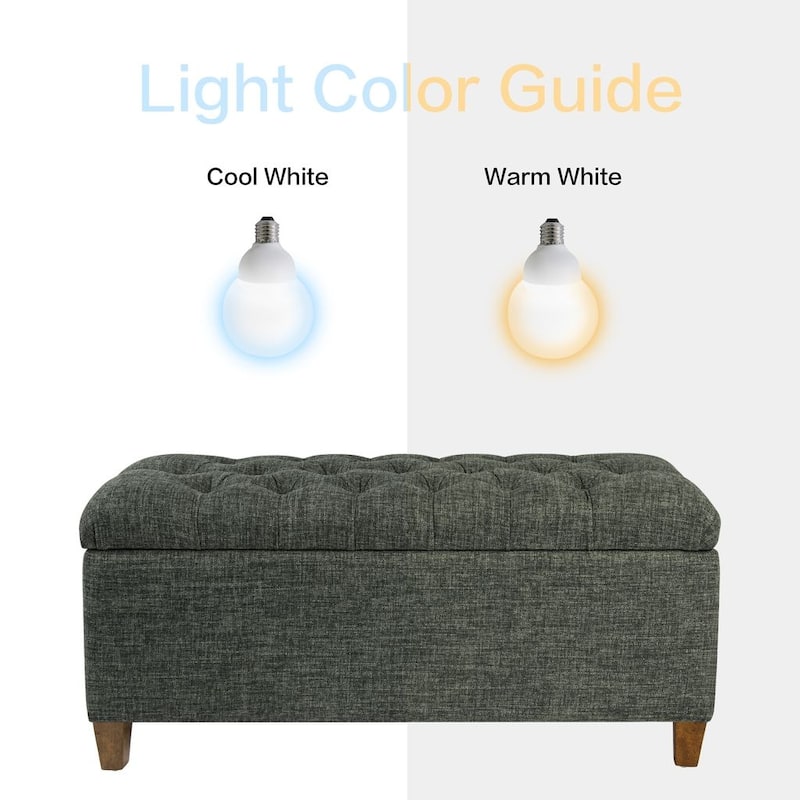 Porch & Den Charenton Tufted Storage Bench