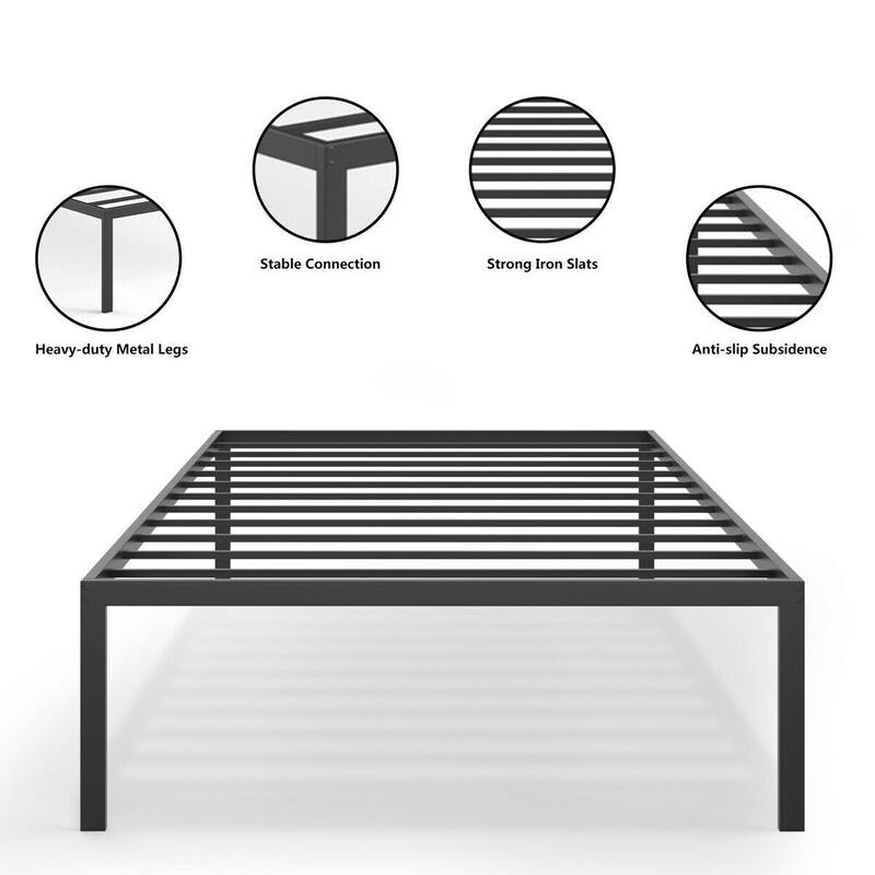 14" Heavy Duty Metal Platform - Black