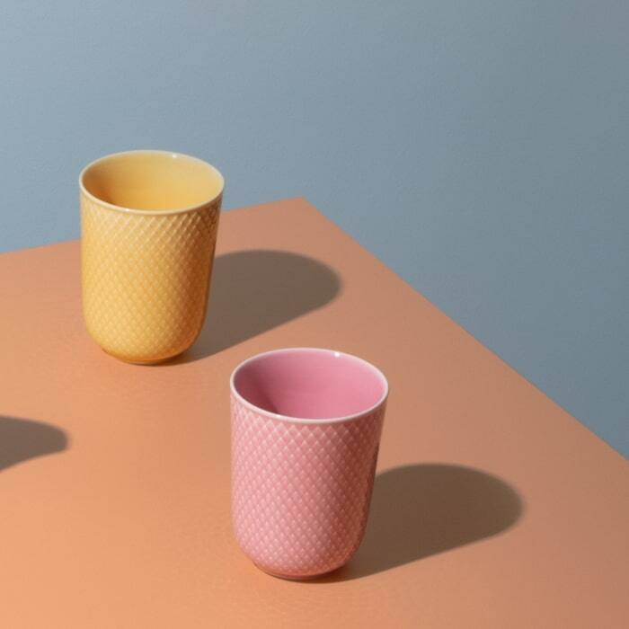 Lyngby Porcelæn Rhombe Color Mug, V: 11.2 oz