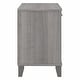 preview thumbnail 24 of 41, Transitional Grey Ash Nightstand