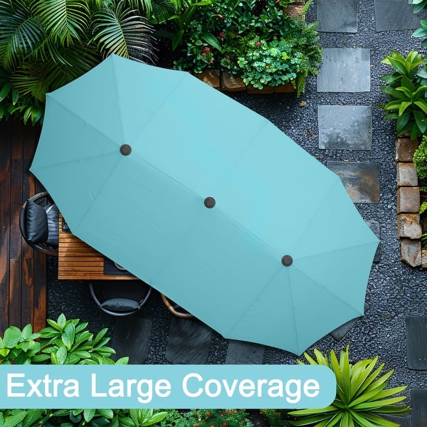 blue and orange patio umbrella Light's In: Contemporary Outdoor Design For Your Needs!