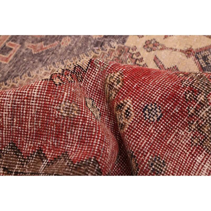 ECARPETGALLERY Hand-knotted Antalya Vintage Red Wool Rug - 4'9 x 7'10