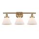 Option Brushed Brass / Matte White