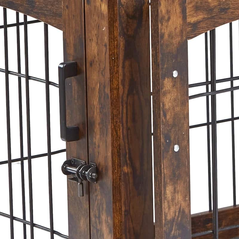 Dog Crate Furniture with Drawers