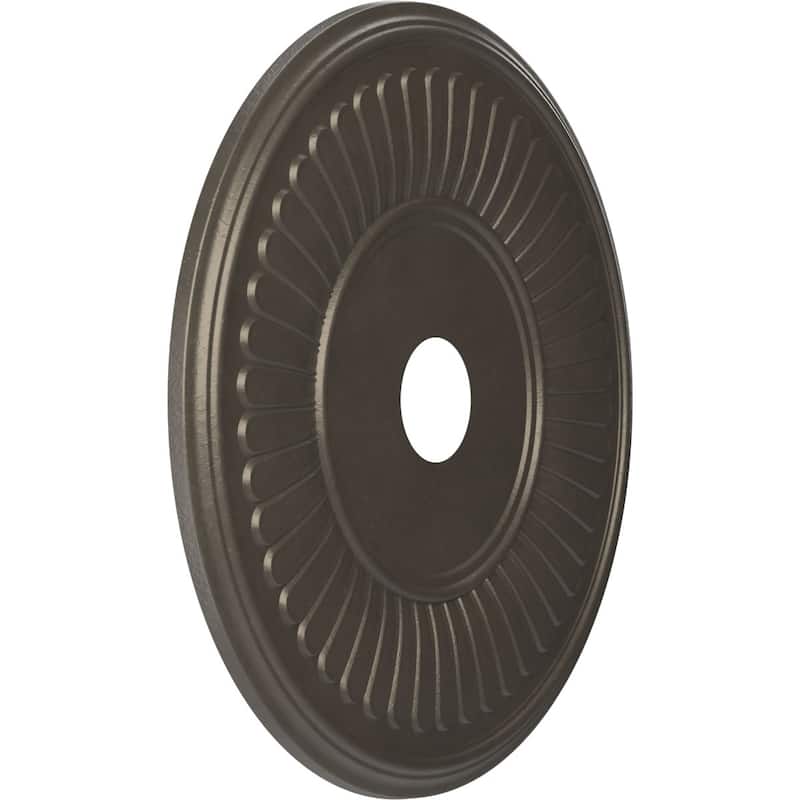 3 1/2" Inside Diameter - Berkshire Thermoformed PVC Ceiling Medallion
