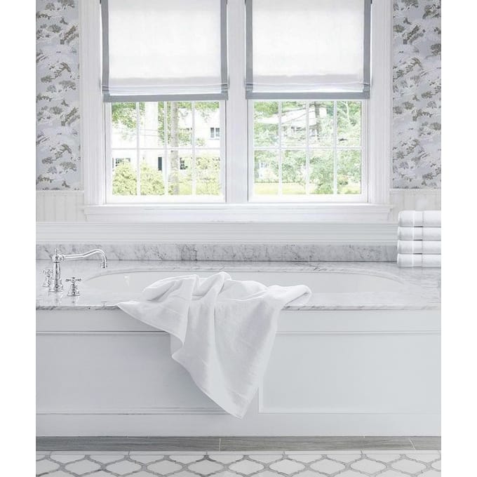 Delara Organic Cotton Luxuriously Plush Bath Sheet | GOTS & OEKO-TEX Certified | 650 GSM Long Staple