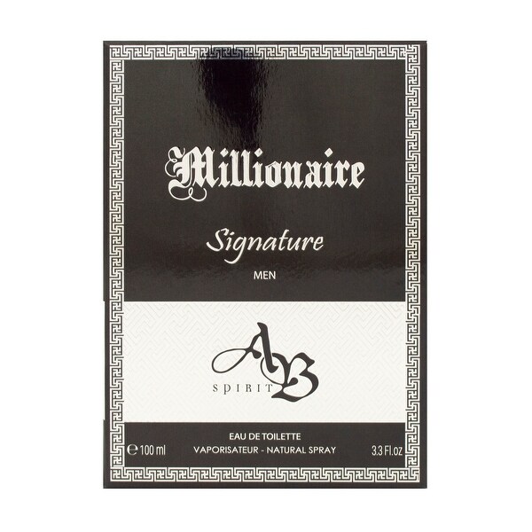 ab spirit millionaire signature