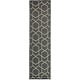 preview thumbnail 42 of 71, Nourison Horizon Indoor/Outdoor Geometric Area Rug 2' x 6' - Charcoal