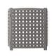 preview thumbnail 35 of 36, 3-Panel Outdoor Air Conditioner Fence Screen, Outside Wood Privacy Fence, 32" W x 38" H