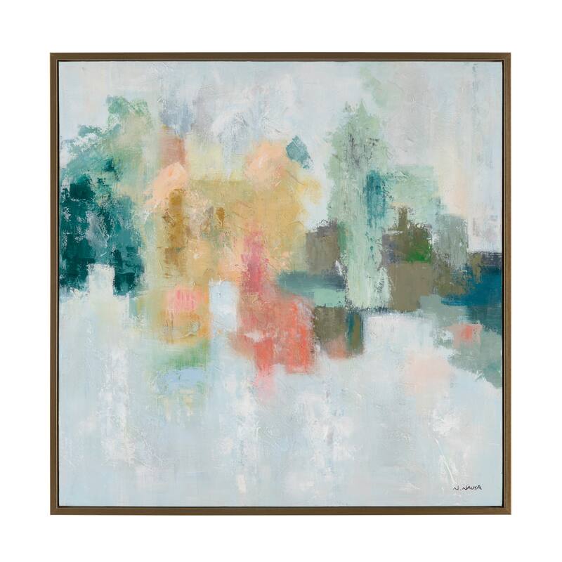 Emeralds - 41"x2"x41" - Plastic - Gold