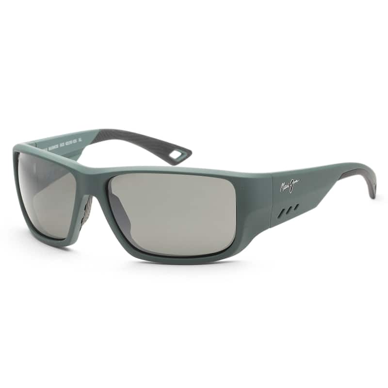 Maui Jim Men's Keha 63 mm Green Sunglasses MJ0663S-003