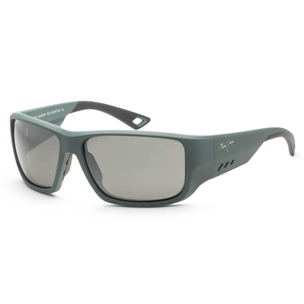 Maui Jim Men's Keha 63 mm Green Sunglasses MJ0663S-003