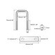 thumbnail image 2 of QTLCOHD 6Pcs Square U Bolts, 3/8"×3"×7" Stainless Steel U Clap Bolts 2 of 14