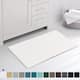 Subrtex Chenille Soft Rugs Super Water Absorbing Shower Mats - 20x32 - White