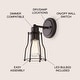 preview thumbnail 24 of 98, JONATHAN Y Evelyn Metal Vanity Light