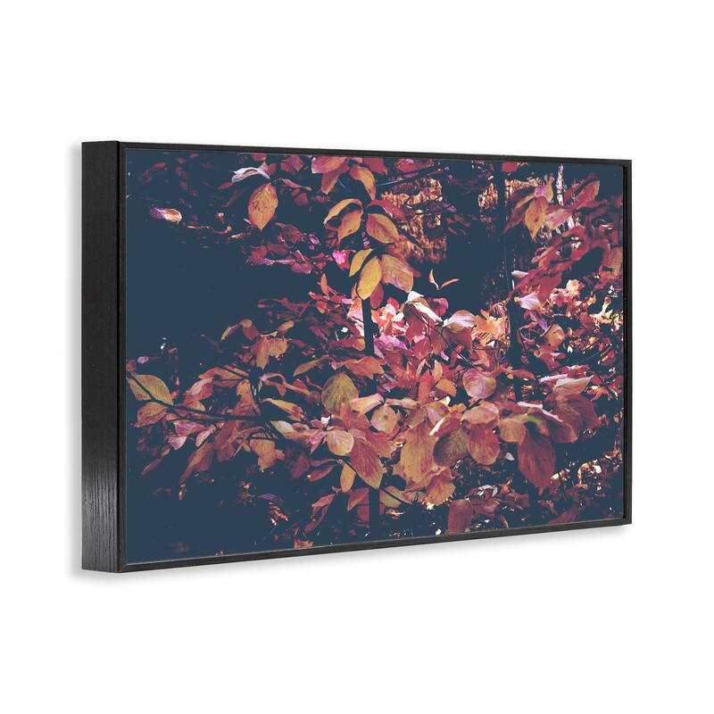 Stupell Dusky Forest Leaves Framed Giclee Art Design By Gemma Bardot