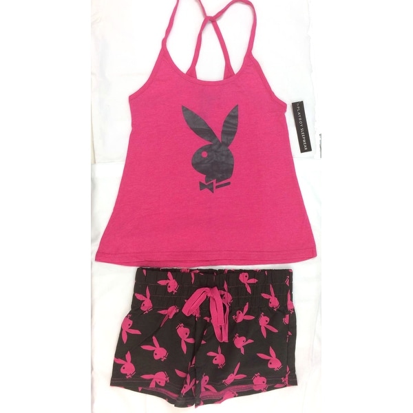 Shop Playboy Pajama Set Top and Bottom - Free Shipping On Orders Over $45 - Overstock - 18302433