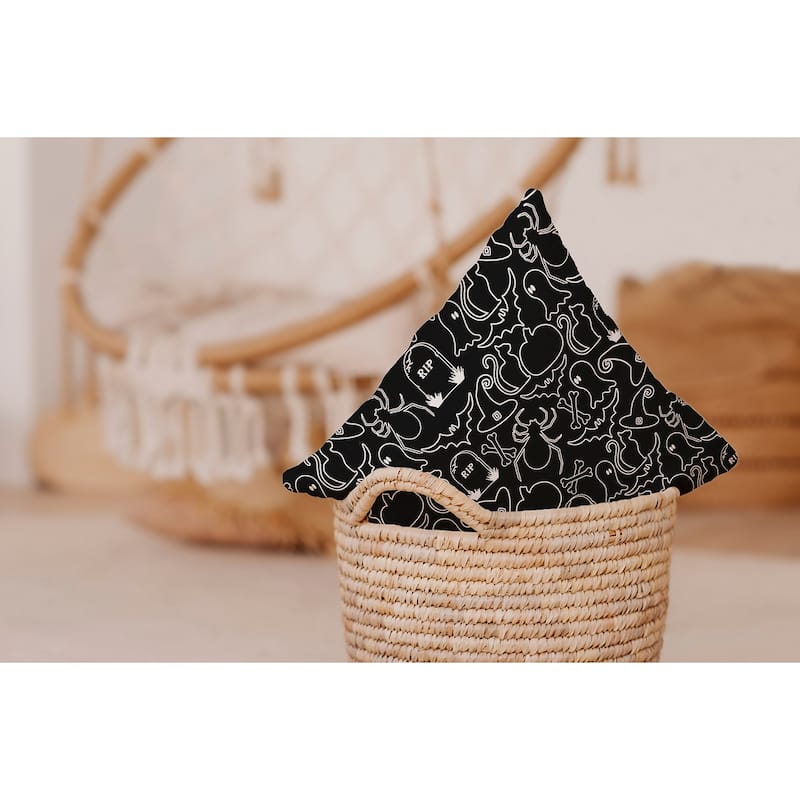 Halloween Outlines Accent Pillow