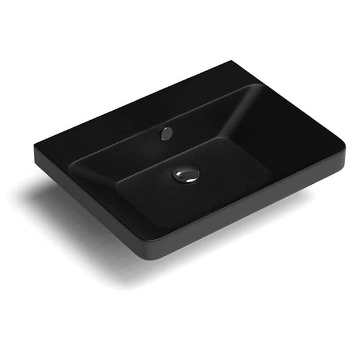 WS Bath Collections Luxury 60.00 Luxury 23-13/16" Rectangular Ceramic