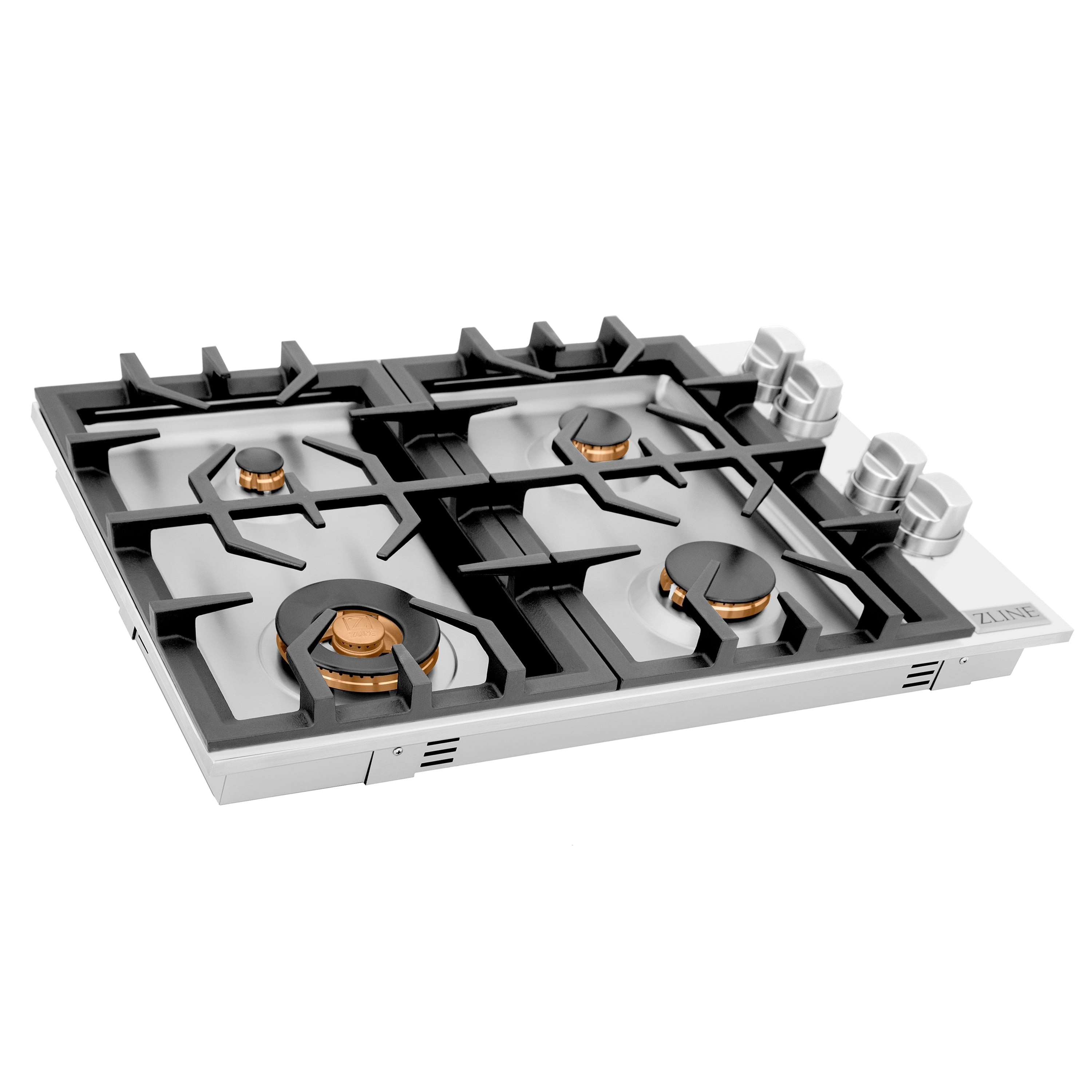 n❤️ ZLINE Dropin Gas Stovetop with Gas Brass Burners - Bed Bath