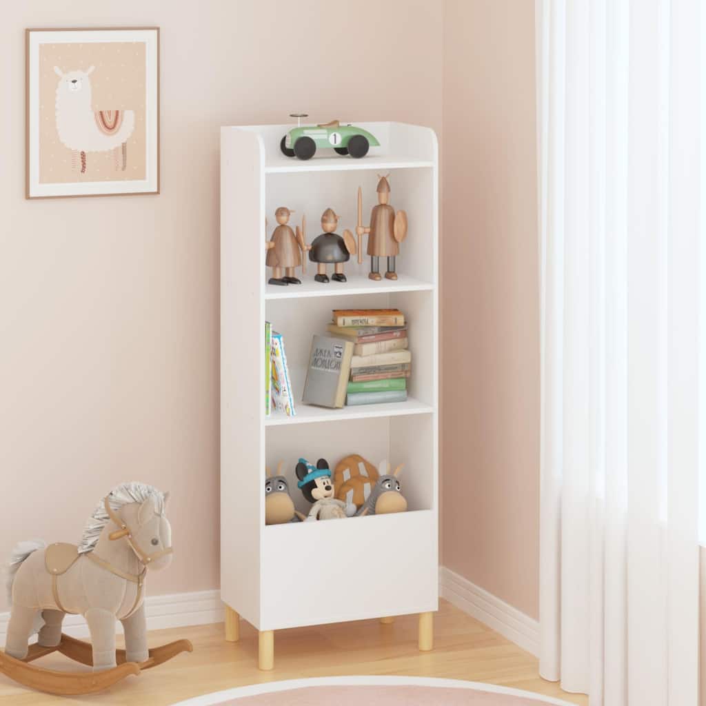 Kids 4-Tier Bookcase, Children's Book Display