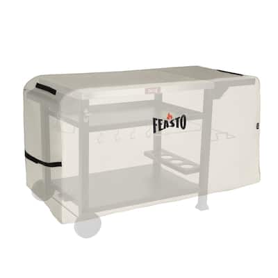 50" Outdoor Grill Cart Dining Table Cover,Grill Cover