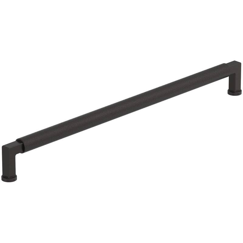 Amerock BP37629 Balata 12-5/8" Center to Center Knurled Handle Cabinet - Oil Rubbed Bronze