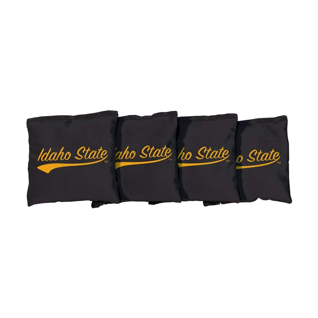 College Vault Idaho State University Bengals Black Cornhole Bags