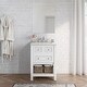 preview thumbnail 10 of 10, Hanover Tremont 24-In. Bathroom Vanity Set includes Sink, Countertop, plus Cabinet w/1 Drawer & Bottom Shelf, White