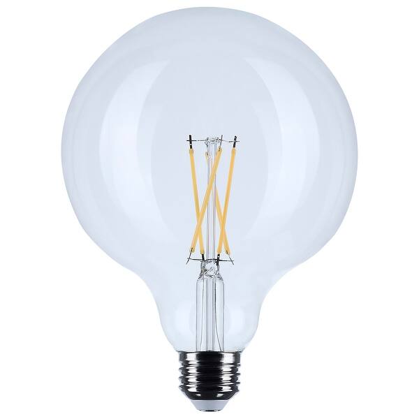 slide 2 of 4, 4 Watt G40 LED Medium Base Clear 3000K CCT 120 Volt Clear