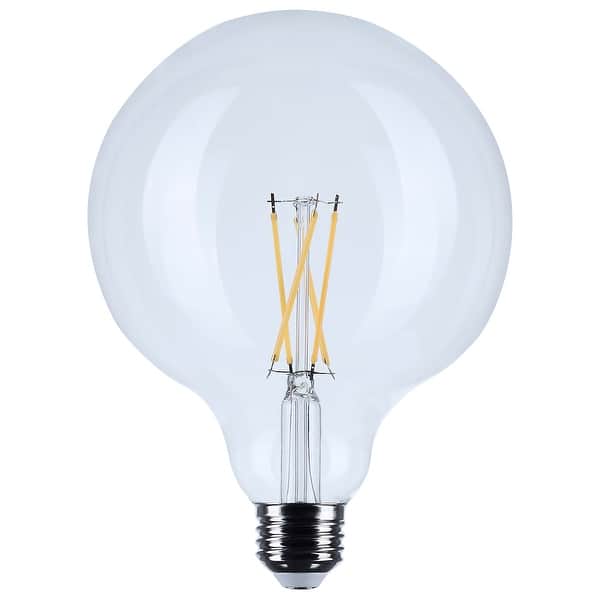 slide 2 of 4, 8 Watt G40 LED Medium Base Clear 2700K CCT 120 Volt Clear