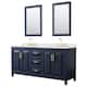 Option Dark Blue / Giotto Quartz Top / Brushed Gold