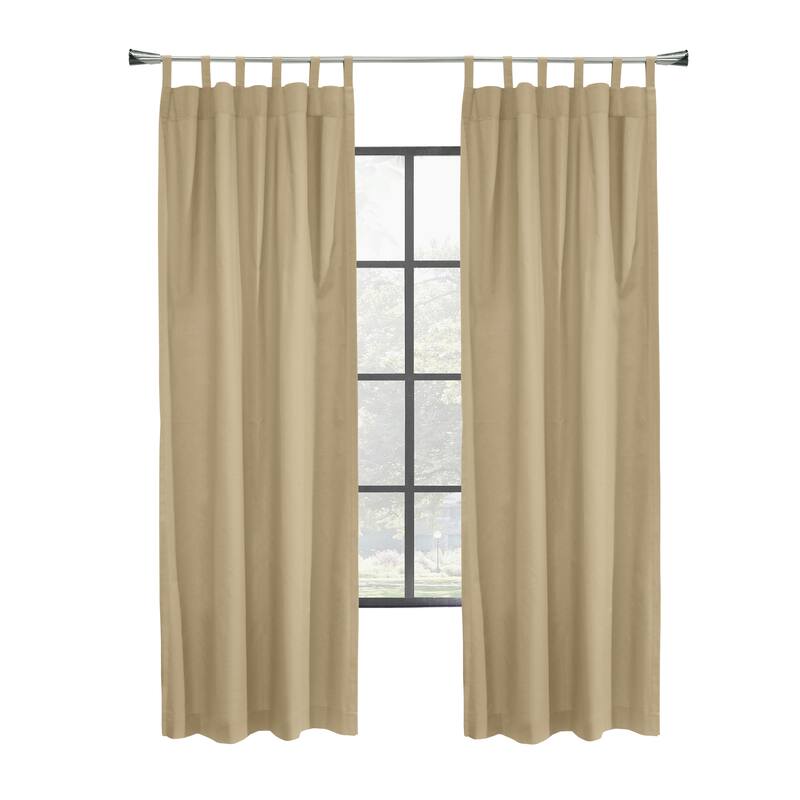 Weathermate Topsions 3-way Header Insulated Curtain Panel Pair