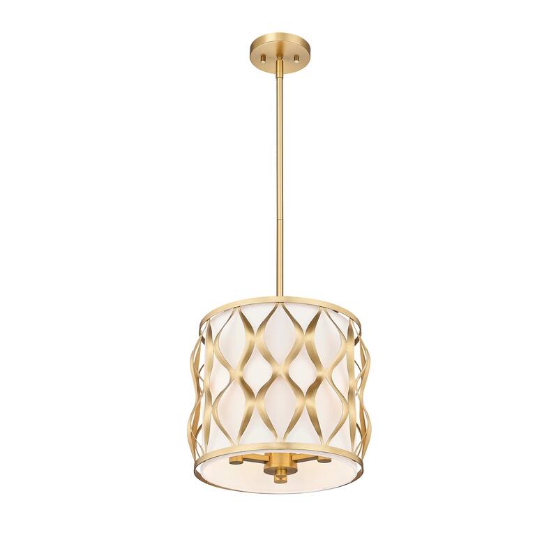 Z-Lite 1948P12 Harden 3 Light 12" Wide Pendant