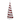 6' Pre-Lit Candy Cane Pop-Up Artificial Christmas Tree Clear Lights