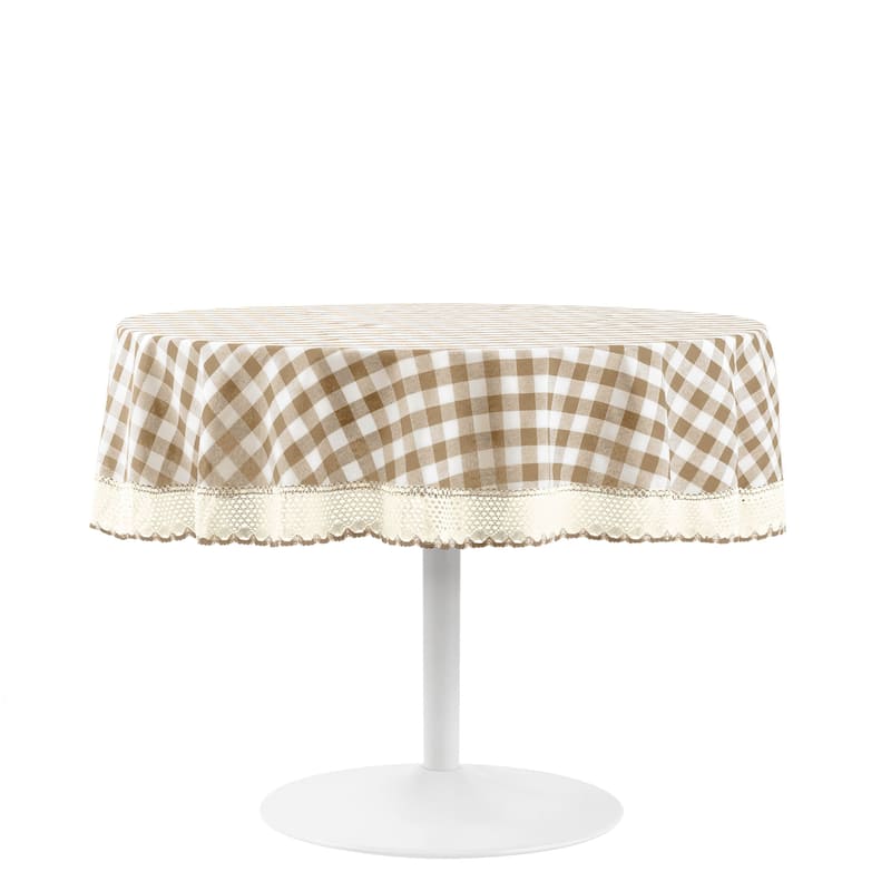 Achim Buffalo Check Tablecloth