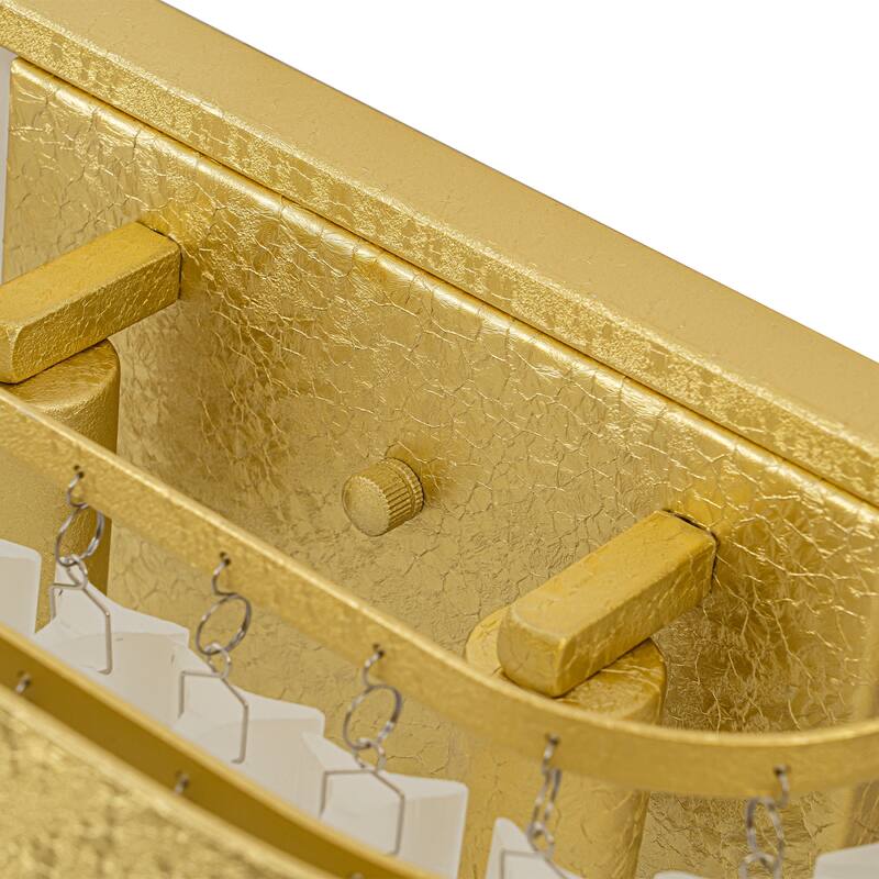 2-Light Wall Sconce with Frosted Triangular Glass Shade Modern Design