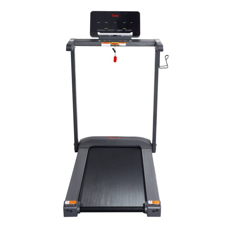Sunny Health Fitness Interactive Slim Treadmill with Bluetooth - SF-T722021