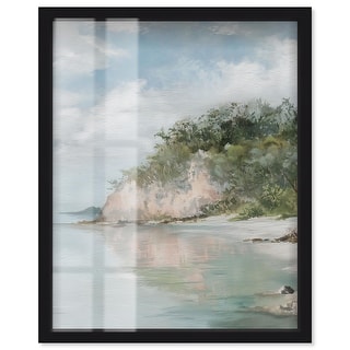 Seaside Mist Coastal Decor Shadowbox Print by Art Remedy - Bed Bath ...