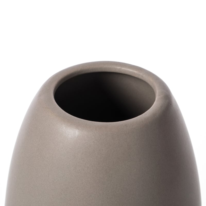 9.5" H Decorative Ceramic Abstract Face Modern Statue Sculpture Flower Centerpiece Vase