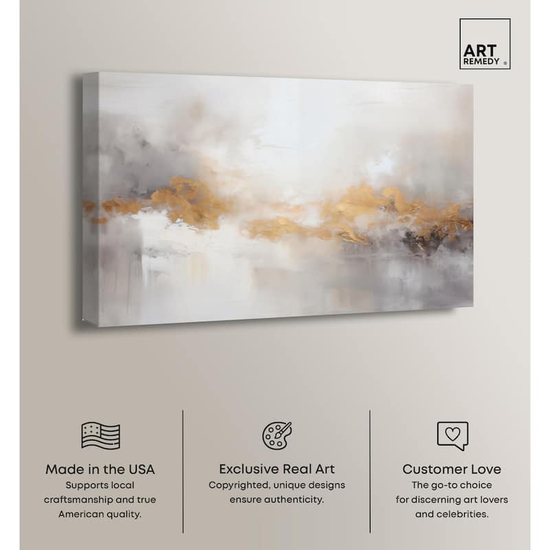 Cloudborn Glow II Canvas by Art Remedy, Gallery Wrapped