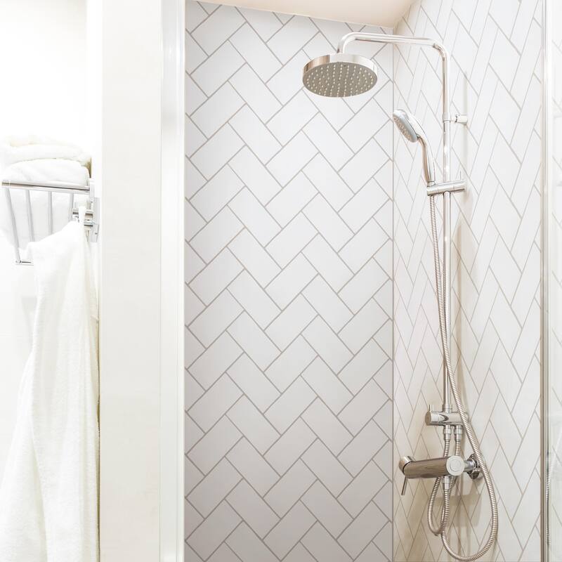 Merola Tile Castillo Matte White 3" x 6" Ceramic Wall Tile