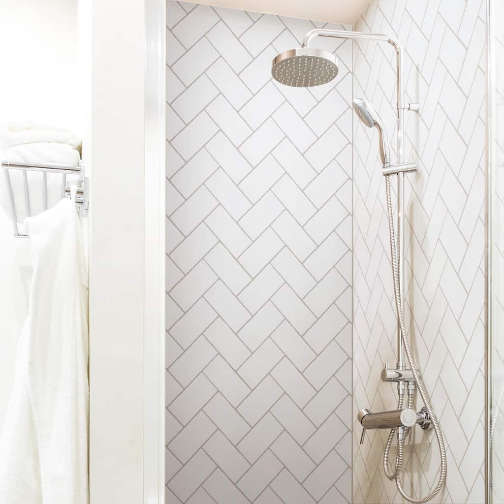 Merola Tile Castillo Matte White 3" x 6" Ceramic Wall Tile