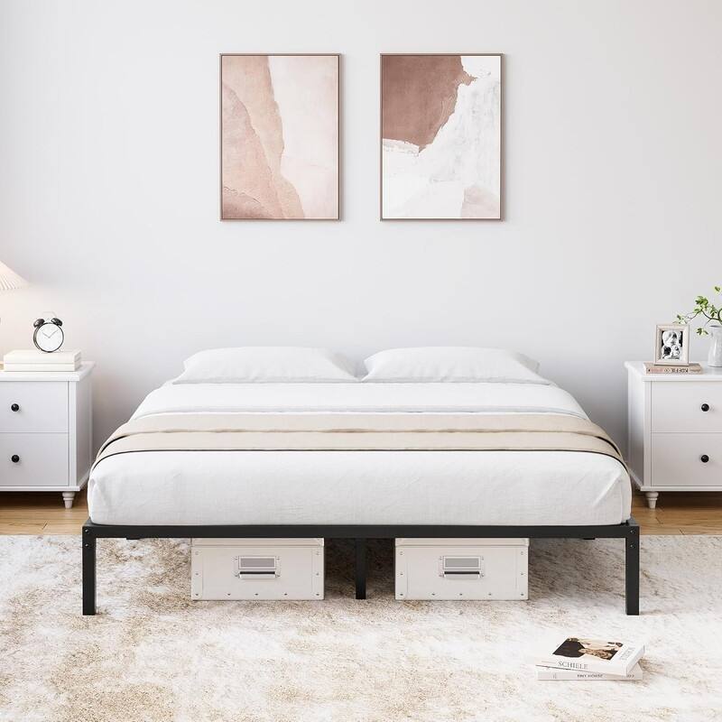 Simple and easy to install iron bed frame