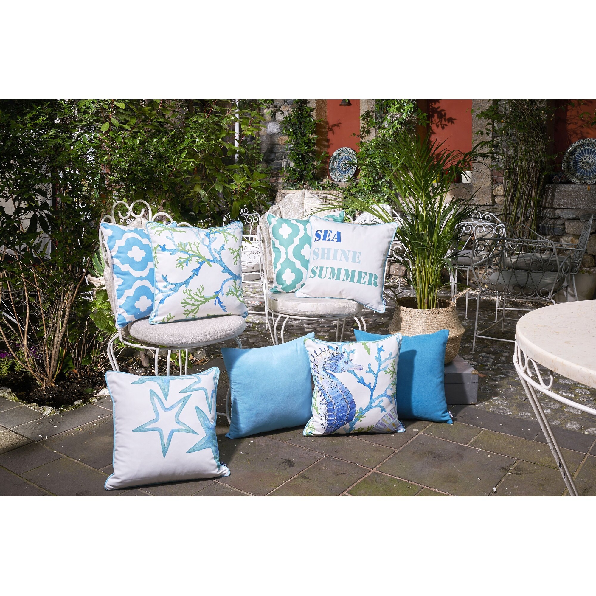 Summer throw sales pillow covers