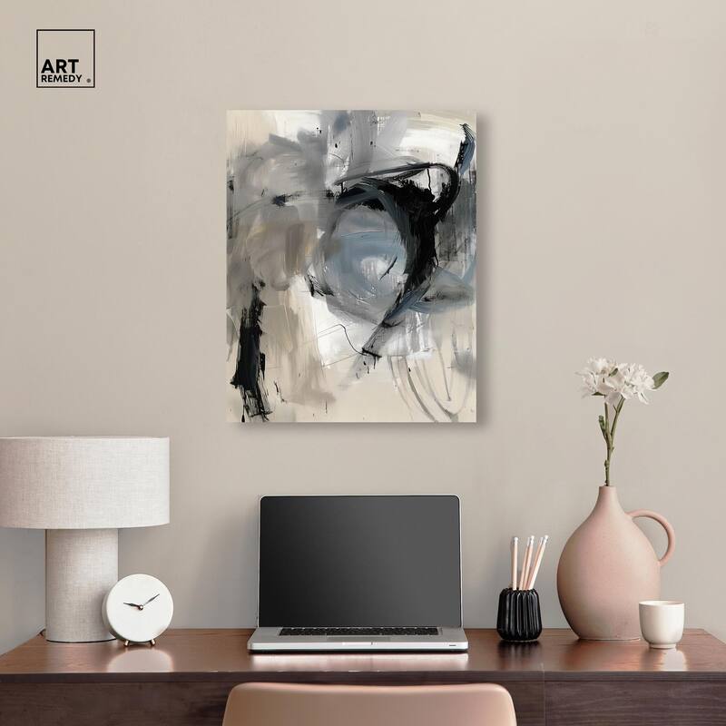 Scribbled Energy II Canvas by Art Remedy, Gallery Wrapped