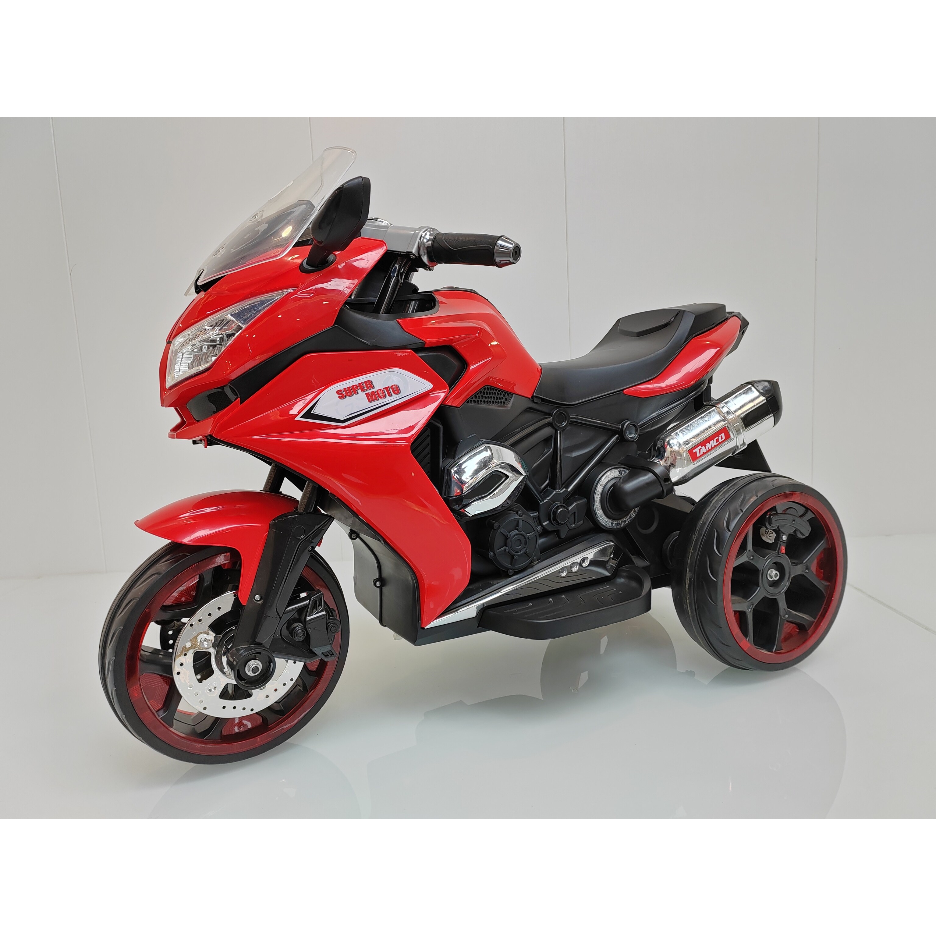 TAMCO 12V Electric Motorcycle for Kids with 3 Wheels Rechargeable and Exciting Bed Bath Beyond 41379614