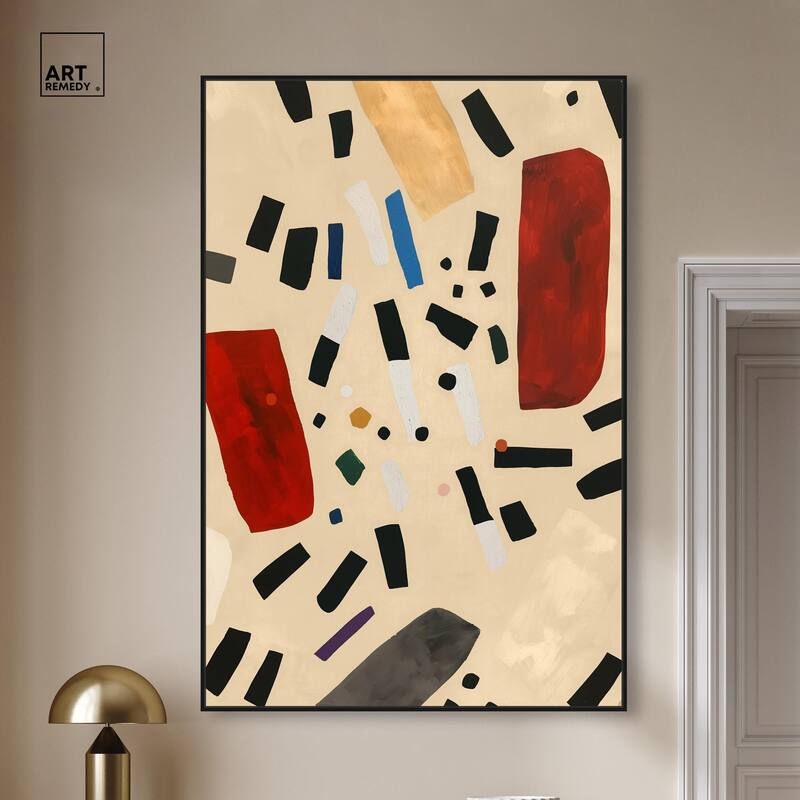 Mindscape Mosaic II Canvas by Art Remedy