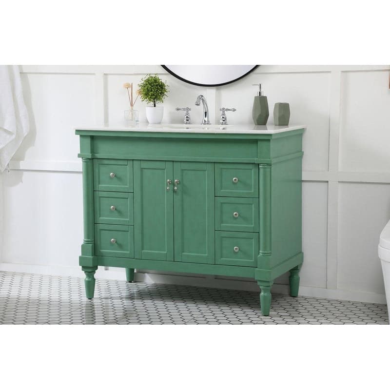 Elegant Lighting VF13042 Lexington 42" Free Standing Single Basin