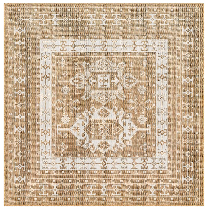 Kilim Indoor/Outdoor Rug Neutral